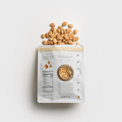 1 lb 453 MARKY'S Fried and Salt Marcona Almonds Nuts form Spain - / g