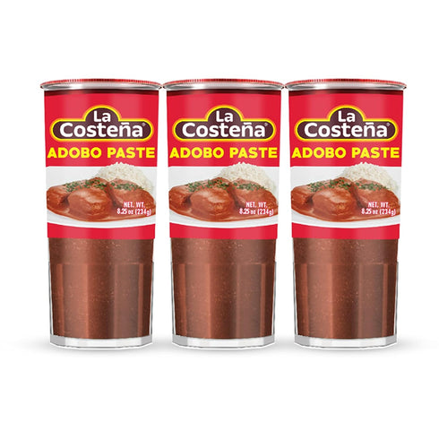 La Costeña Adobo Paste, 8.25 Oz Jar, Pack of 3