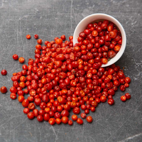 Generic .5oz Chiltepin Sonora Dried Chiltepin Peppers (Chile Tepin) Jar - Great For Use with Seafood, Sauces, Stews