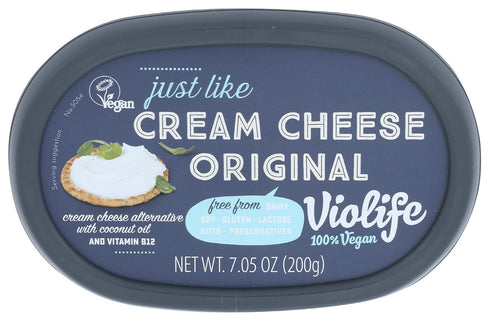 Violife Vegan Gluten-Free Original Cream Cheese Spread, 7.05 OZ