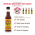 Dirty Dicks Variety Trio: Original, Caribbean, Peachy Green Hot Sauces - 5 Fl Oz, Pack of 3