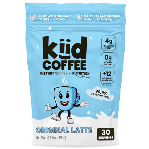 Kiid Coffee - 99.9% Caffeine-Free Organic Coffee for Kids - As Seen