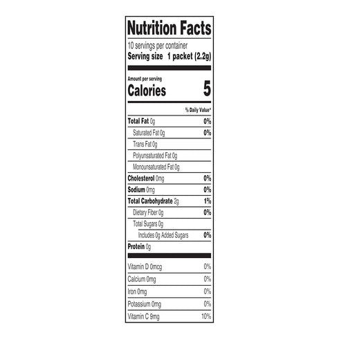 Great Value (Pack 6) Sugar Free, Low Calorie Cherry Drink Mix