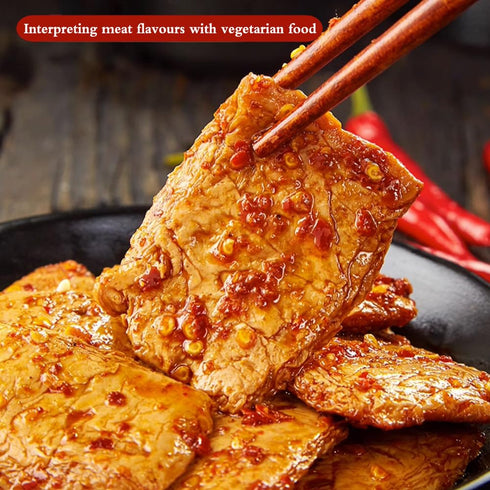 Phuumy 20 Packages Pack,Savory Snacks7.76oz Chinese Food Latiao,Delicious Vegetarian Chilli Fries With Latiao Spicy