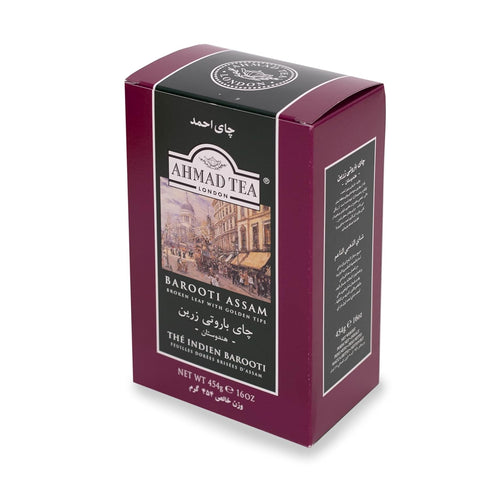 16 Ahmad Tea Barooti Assam Tea Loose Leaf, Ounce