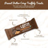 1.38 Oz 12 Pack, Missy J's Organic Carob Peanut Butter Truffley Treats Made with Coconut Sugar, Vegan, Gluten