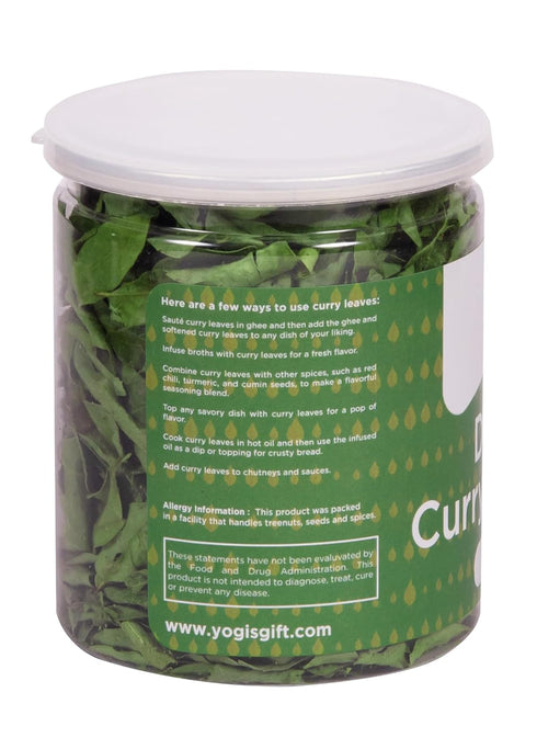 Dried Curry Leaves 0.7 Oz (900+ Leaves), Aromatic Whole Curry Leaves for Flavoring Food, Natural Herbs