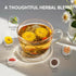 MKSUVGQ 12 Liver & Kidney Detox Tea, Natural Herbal Blend with Dandelion Root, Goji Berry, Cassia Seed, Orange Peel