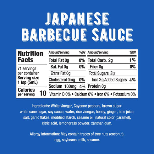 12oz, 1 Pack Melindas Japanese BBQ Sauce - Gourmet Japanese Spicy Sauce and Marinade Made with Soy, Ginger, Garlic, Red