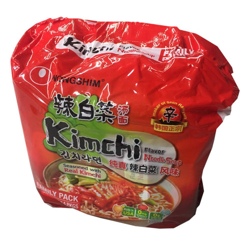 Nongshim Pack Korean Ramen Familiy (Kimchi)