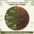 Organic Way Premium Cumin/Jeera Seeds Whole, Adds Flavour & Aroma | Organic & Kosher Certified (1/2 LBS)