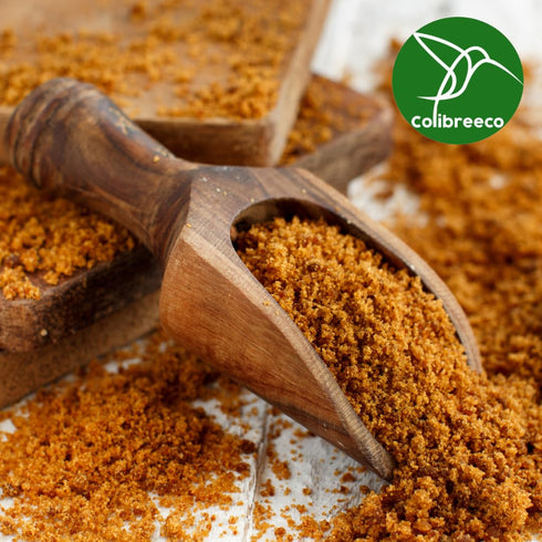 1 (Pack 4): Colibreeco, Organic Unrefined Cane Sugar, Pound of Perfect for Sweetening Drinks & Recipes | Unprocessed