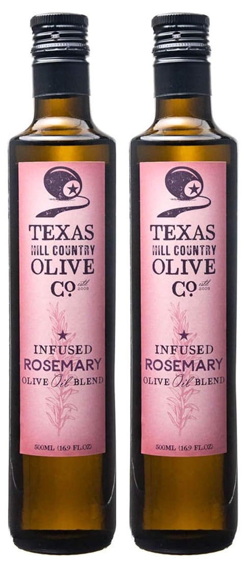 Texas Hill Country Olive Co Rosemary Infused Olive Oil - Cold Pressed