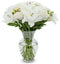 Stargazer Barn White Royale Rose Bouquet with Vase Mothers Day Flowers for