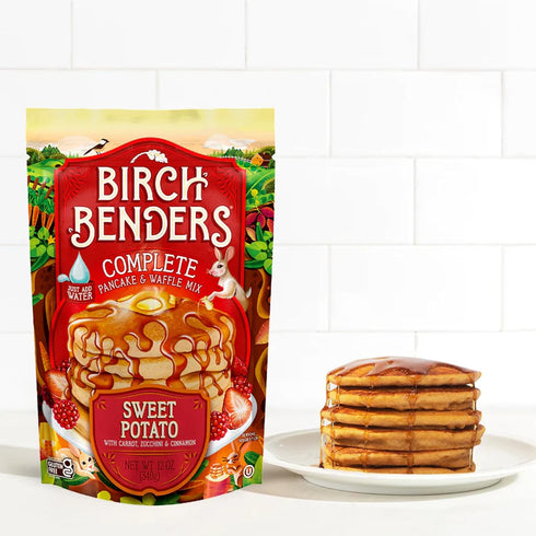 12 (Pack 2) Birch Benders Sweet Potato Pancake and Waffle Mix, Ounce