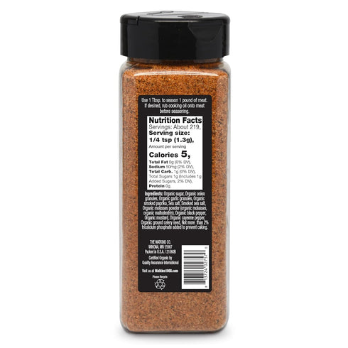 Watkins 1868 Organic Grilling Sweet and Savory Rub Seasoning, Bulk 10 oz (Pack of 1)