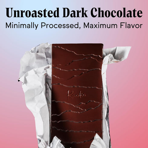 Raaka Chocolate 60% Cacao Coconut Milk Dark Chocolate Bars, 3-Pack, 1.8oz