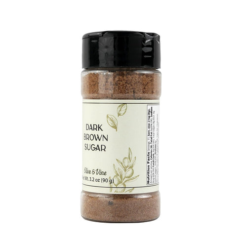 (3.2 Olive & Vine Dark Brown Sugar, Rich Molasses Flavor, For Baking & Desserts, Authentic Taste, For Global Recipes