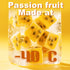 16oz/1 Freeze-Dried Passion Fruit Chunks Pound Bulk Bag - Unsweetened Crunchy Tropical Snack for Baking & Desserts