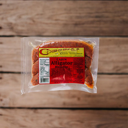 Comeaux's Alligator Boudin Sausage