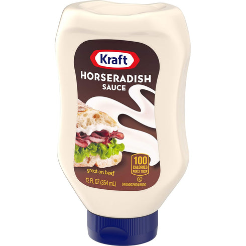 Kraft Horseradish Sauce, 12 oz Bottle