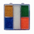 HeDeon&Rles White Gold Blue Green Orange Sanding Sugar Crystals Sparkling Sugar Crystals for