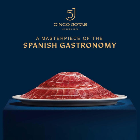100% 3 oz Cinco Jotas Hand-Carved Jamn Ibrico de Bellota | Acorn-Fed Iberian Ham | Authentic Spanish Ham Ibrico