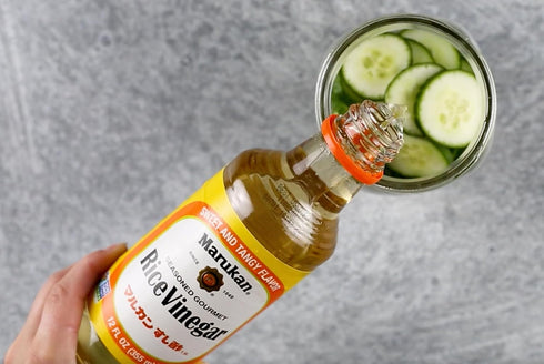 24 (Pack 2) Marukan Seasoned Gourmet Rice Vinegar, Ounce PET Bottle