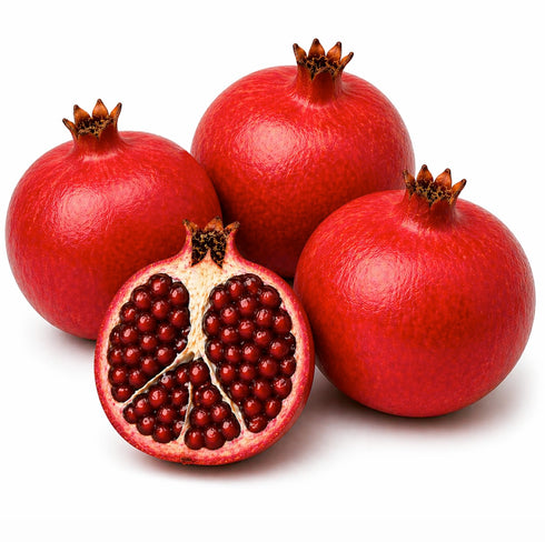 Generic Produce Fresh Pomegranate Premium Quality, Juicy & Sweet (3 Count)