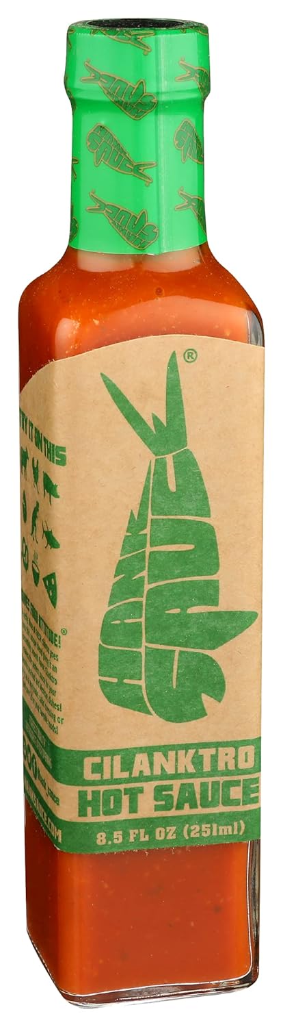 Cilanktro Hot Sauce By Hank Sauce - Versatile, Mild, Cayenne Pepper Sauce