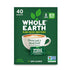 Whole Earth Sweetener Co. NATURE SWEET Stevia & Monk Fruit Sweetener, 40-Count Sugar Substitute