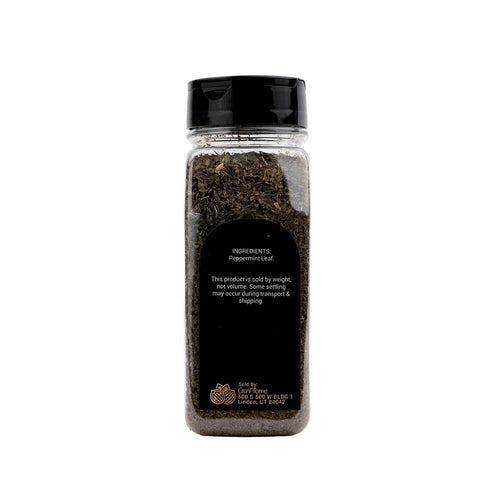 (2.4 GranAroma Peppermint Leaf Flakes, Aromatic Dried Herb for Tea, Baking, Cooking, DIY Skincare Ounce)