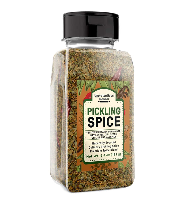 Unpretentious Pickling Spice, 2 Cups Culinary Premium Spice Blend, Non-GMO, Made in USA