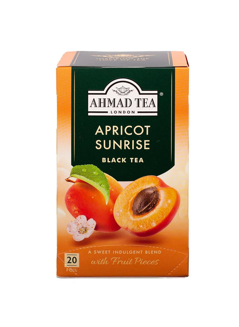 Ahmad Tea Apricot Sunrise, Tea Bags, 20-Count Boxes
