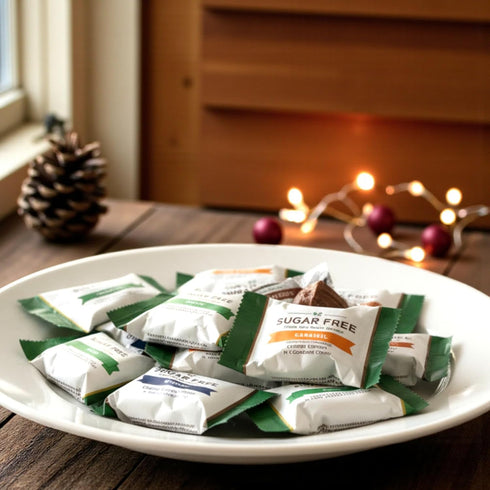 Bulk-1 lb Lovers(16 oz) Sugar Free Gourmet Chocolates Assorted Deliciously Crafted for a Guilt-Free Indulgence Made