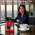 G7 3-in-1 100 x16g (1 Pack) Trung Nguyen Instant Premium Vietnamese Coffee Servings Sticks Beverage Vietnam Origin