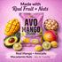 10 Packs Wise Harvest AvoMango Bites Freeze-Dried Mango & Avocado Snack with Macadamia Nuts | Crunchy Real Fruit Snack