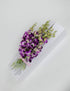 Fresh Cut Purple Dendrobium Orchids Bunch - Vibrant Floral Arrangement