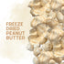2 oz Peanut Butter Flavored Freeze-Dried Taffy Crunchy & Airy Snack Bite-Size Pieces Ships in Box Bold Taste & Light