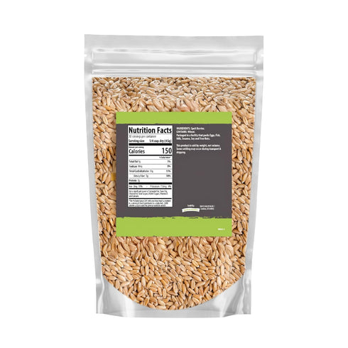 3 lb Birch & Meadow of Spelt Berries, Dehulled, Non-GMO, Non-Irradiated