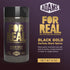 6oz FOR REAL Black Gold Seasoning - Garlicky Black Garlic, Pepper & Black Salt Blend - Umami Flavor Booster for Meat
