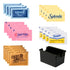 AMAZING GOODS Assorted Sugar Packets for Coffee Station Gift Set, 300 Piece Individual Sugr