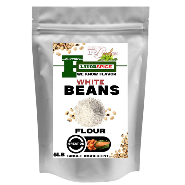 Generic White Beans Flour 5LB | Great For Akara and Moimoi (Beans Cake)