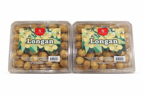 Generic Fresh Longan Fruit 24 oz (1.5 lb) Pack of 2 Sweet Tropical