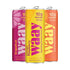 WAAY Sparkling Clear Protein Drink, Variety Pack, 12 fl oz Can, 10g