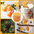 JTEDZI 1.1lb/500g Dried Orange Slices, Dehydrated Orange Slices, Dried Oranges for Cocktails, Crafts and Potpourri