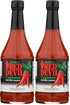 Trappey's Red Devil Sauce Hot, 12 Ounce (Pack of 2)