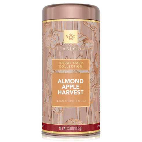 3550 Teabloom Almond Apple Harvest Loose Leaf Herbal Tea with Almond, Apple & Cinnamon | Warm Autumn Spice Flavor |
