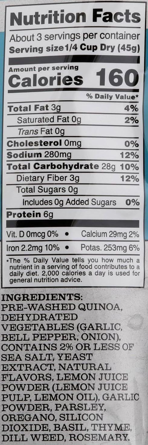 5.46 oz Roland Mediterranean Quinoa