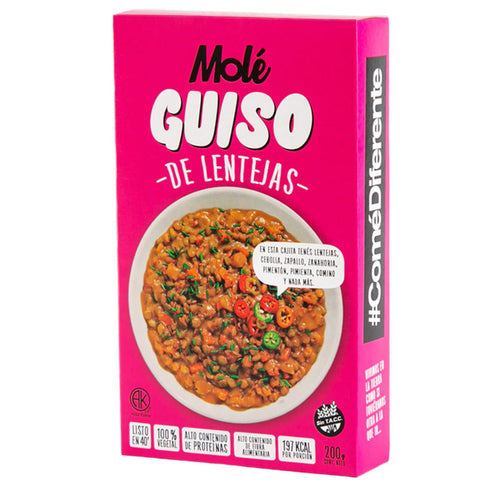 Mol Lentil Stew Mix 200 g (7.05 oz) Dehydrated Vegan Lentil Soup